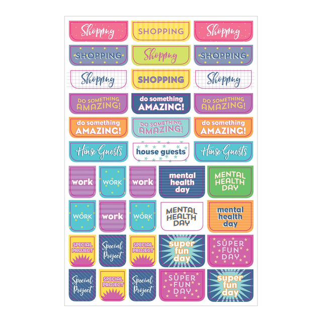 Essentials Weekly Planner Stickers