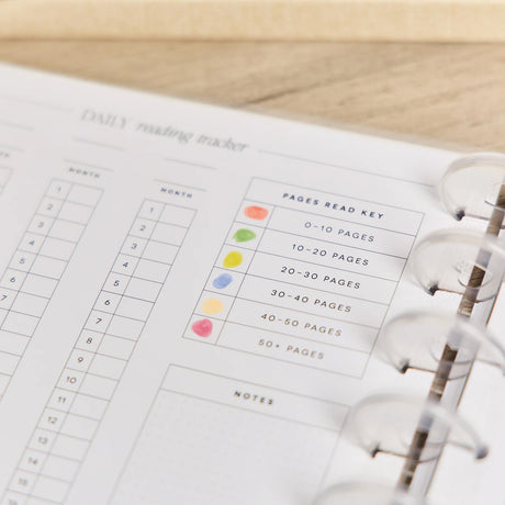 Happy Planner Reading Guided Journal