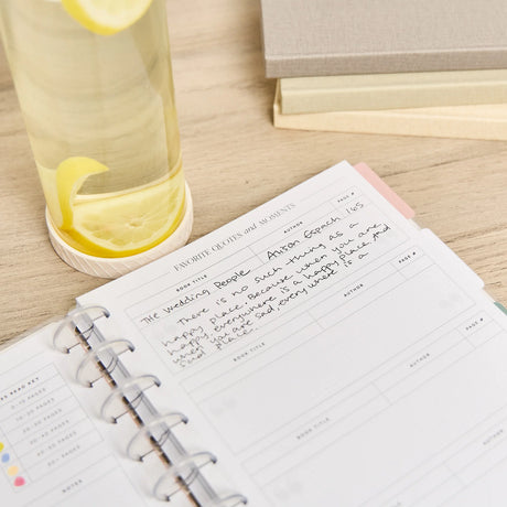 Happy Planner Reading Guided Journal