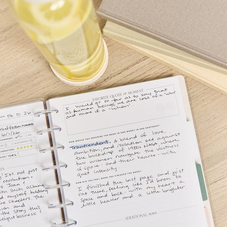 Happy Planner Reading Guided Journal