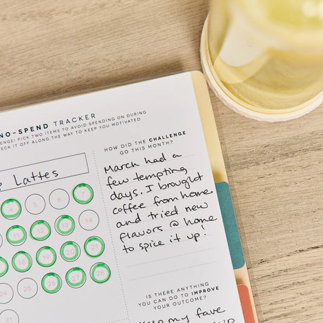 Happy Planner Textured Budget Guided Journal