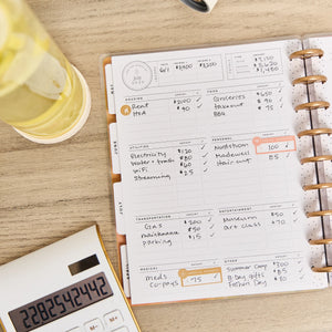Happy Planner Classic Textured Budget Planner - 12 Month Dated 2026