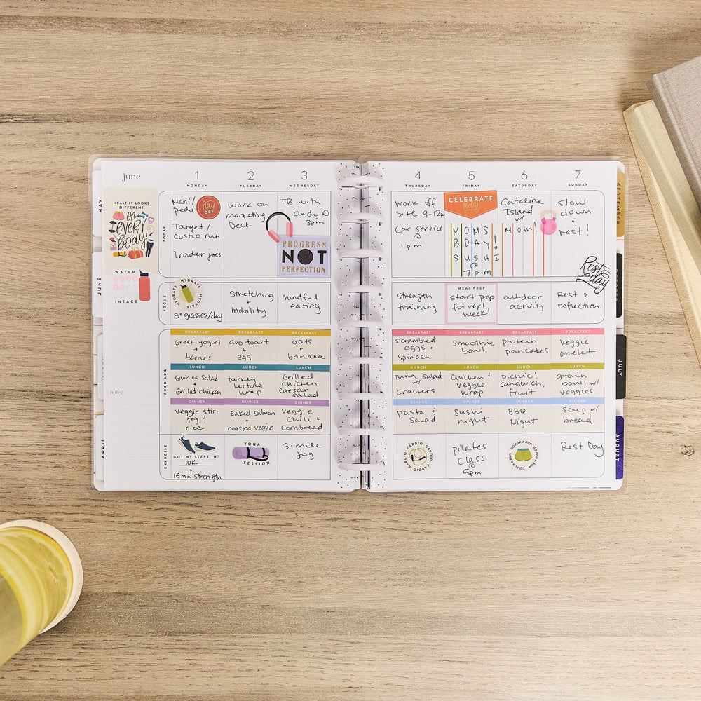 Happy Planner Classic Fitness Planner - 12 Month Dated 2026