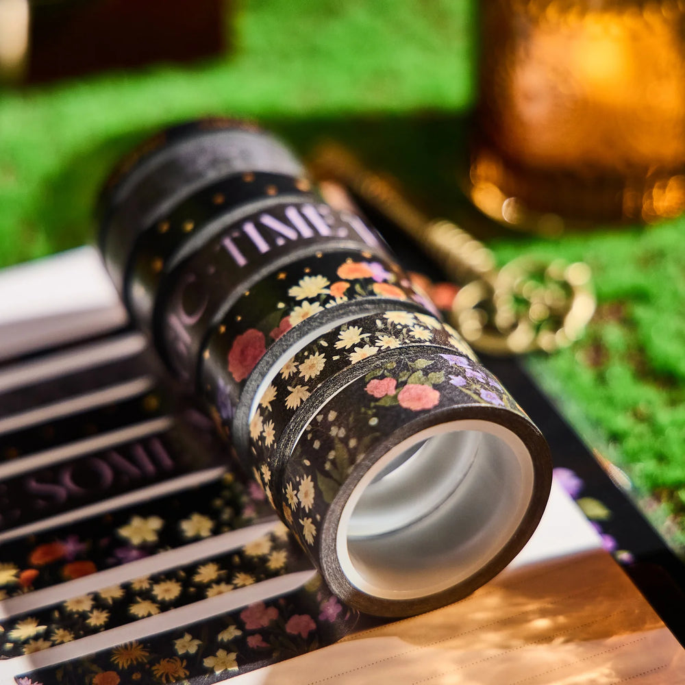 Happy Planner Dark Garden Washi Tape Set