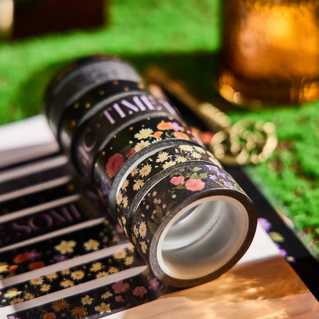 Happy Planner Dark Garden Washi Tape Set