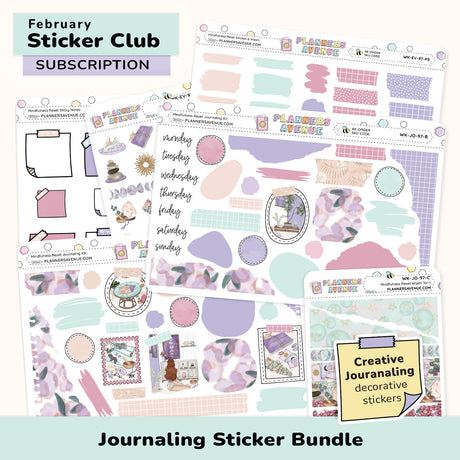 Journaling Sticker Subscription Box