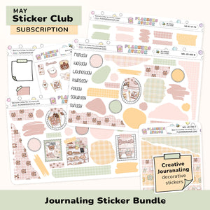 Journaling Sticker Subscription Box