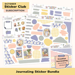 Journaling Sticker Subscription Box