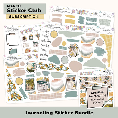 Journaling Sticker Subscription Box