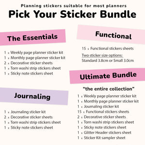 Journaling Sticker Subscription Box