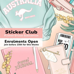 Journaling Sticker Subscription Box