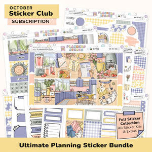 Ultimate Monthly Planner Sticker Subscription