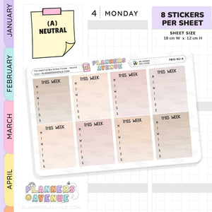 This Week Ombre Full Box Sidebar Stickers