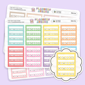 Weekly Habit Tracker Stickers
