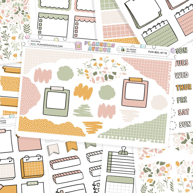 Grab Bag Functional Planner Stickers