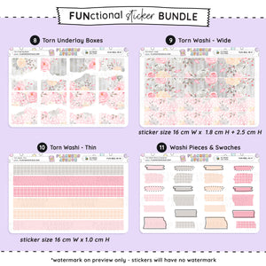 Functional Planner Sticker Kit