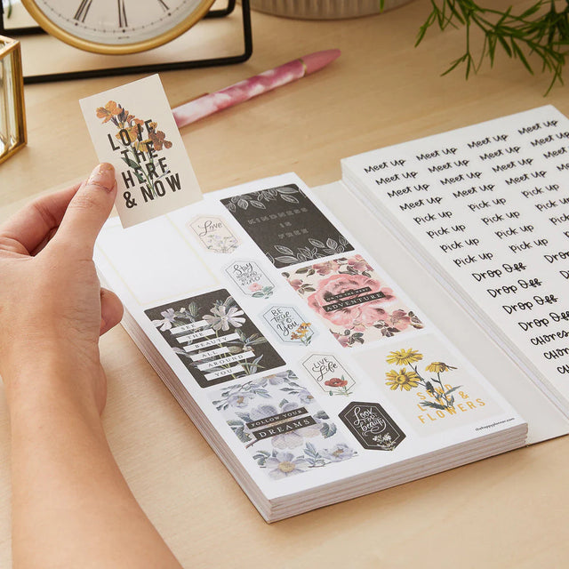 Happy Planner Flowers & Notes Mega Sticker Book