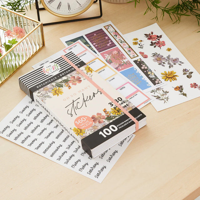 Happy Planner Flowers & Notes Sticker Book