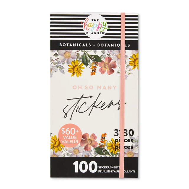 Happy Planner Flowers & Notes Mega Sticker Book