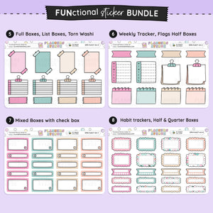 Functional Planner Sticker Subscription
