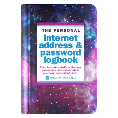 Galaxy Internet Address & Password Logbook