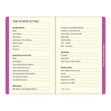  Internet Address & Password Book