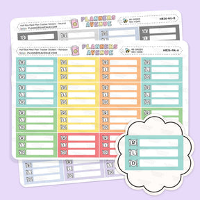 Meal Plan Tracker Stickers