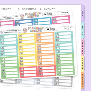 Meal Plan Tracker Stickers
