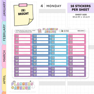 Meal Plan Tracker Stickers