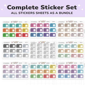 Fitbit Tracker Stickers