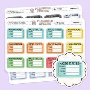 Maros Tracker Stickers - Half Box