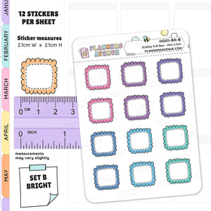 Hobonichi Weeks Box Planner Stickers