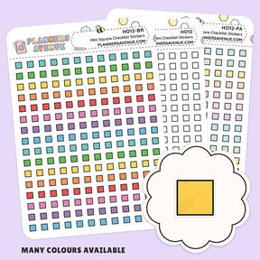 Mini Checkbox Stickers