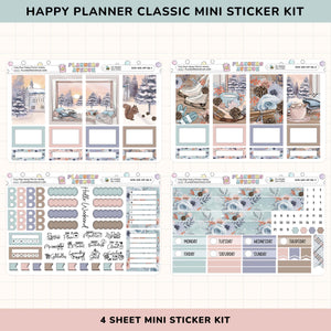 Cozy Days Happy Planner Weekly Sticker Foiled Kit (HOLO SILVER FOIL)