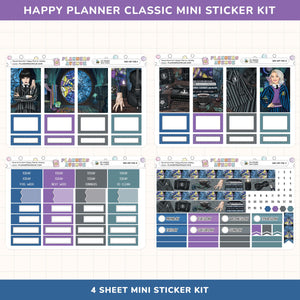 Nevermore Happy Planner Weekly Sticker Kit