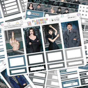 Macabre Manor Happy Planner Weekly Sticker Kit