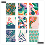 Happy Planner Abstract Florals Classic | Vertical 18-Months Dated Jul 2024 Dec 2025