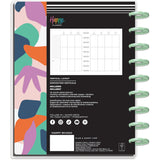 Happy Planner Abstract Florals Classic | Vertical 18-Months Dated Jul 2024 Dec 2025