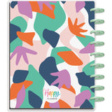 Happy Planner Abstract Florals Classic | Vertical 18-Months Dated Jul 2024 Dec 2025