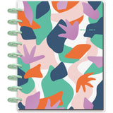 Happy Planner Abstract Florals Classic | Vertical 18-Months Dated Jul 2024 Dec 2025