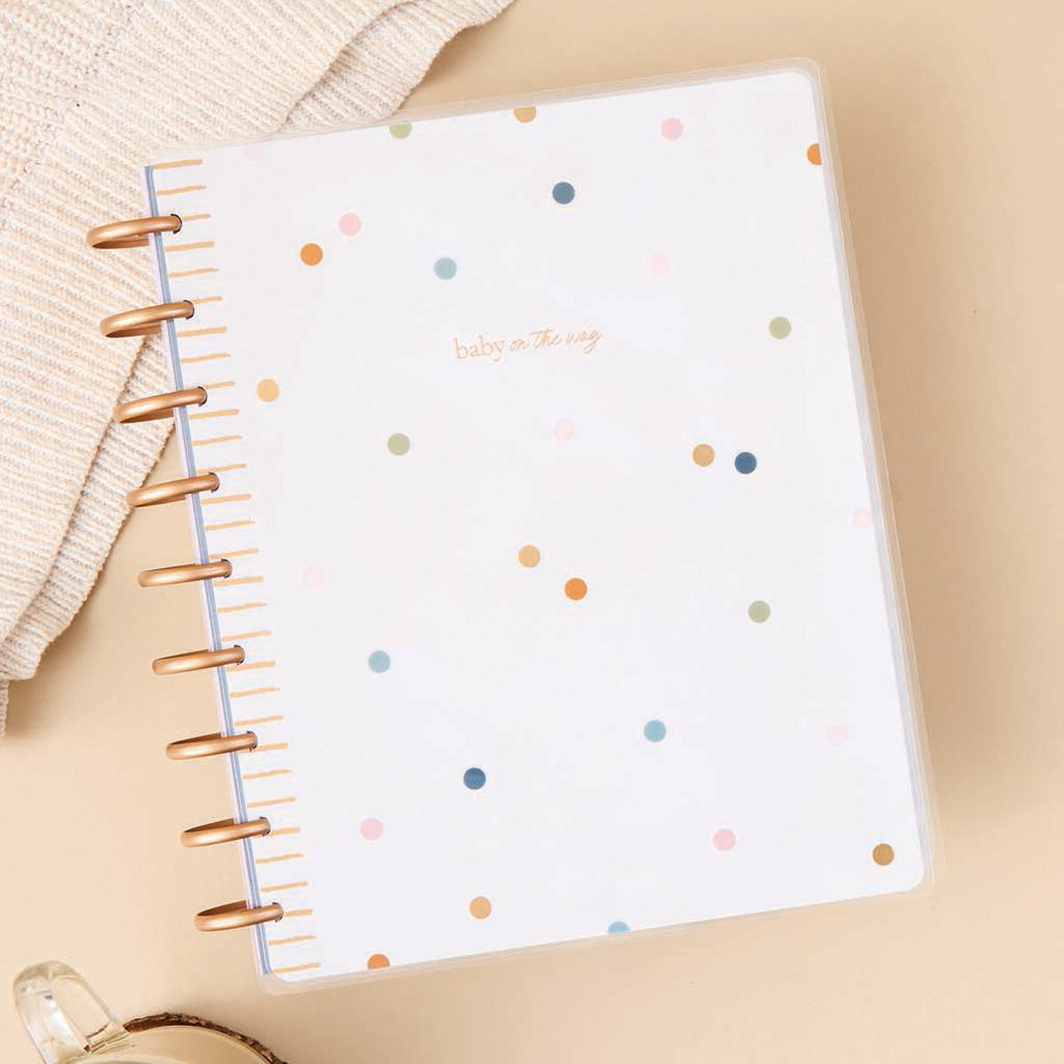 Happy Planner Baby On The Way Classic Undated Pregnancy Planner