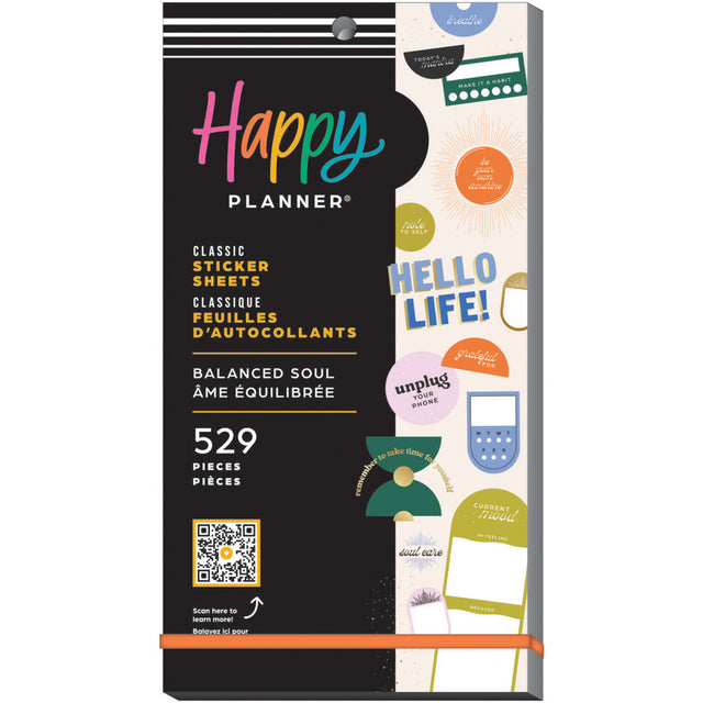 Happy Planner Balanced Soul Classic Sticker Book