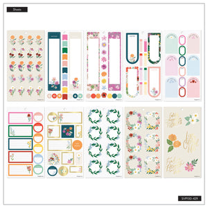 Happy Planner Blooming Bouquet Classic Sticker Book