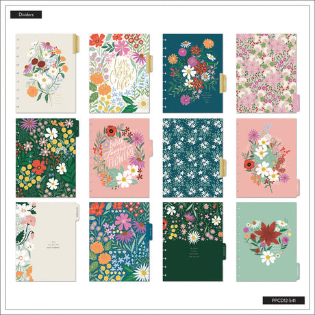 Happy Planner Blooming Bouquet Classic Vertical Dated Planner