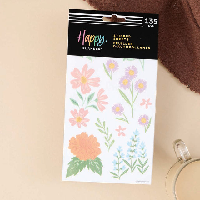 Happy Planner Blooming Bouquet Sticker Sheets