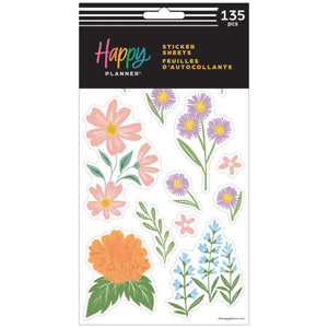 Happy Planner Blooming Bouquet Sticker Sheets