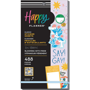 Happy Planner Blooming Pride Classic Sticker Book