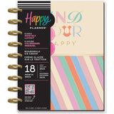 Happy Planner Boardwalk Ice Cream Classic | Monthly 18-Months Dated Jul 2024 Dec 2025