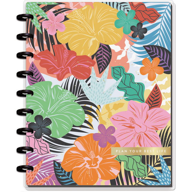 Happy Planner Bold Botanical Classic Notebook - Lined