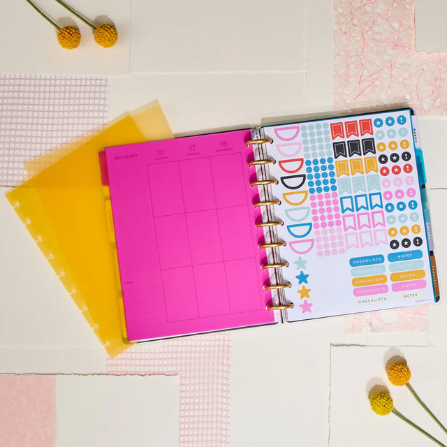 Happy Planner Brights Classic Plastic Dividers
